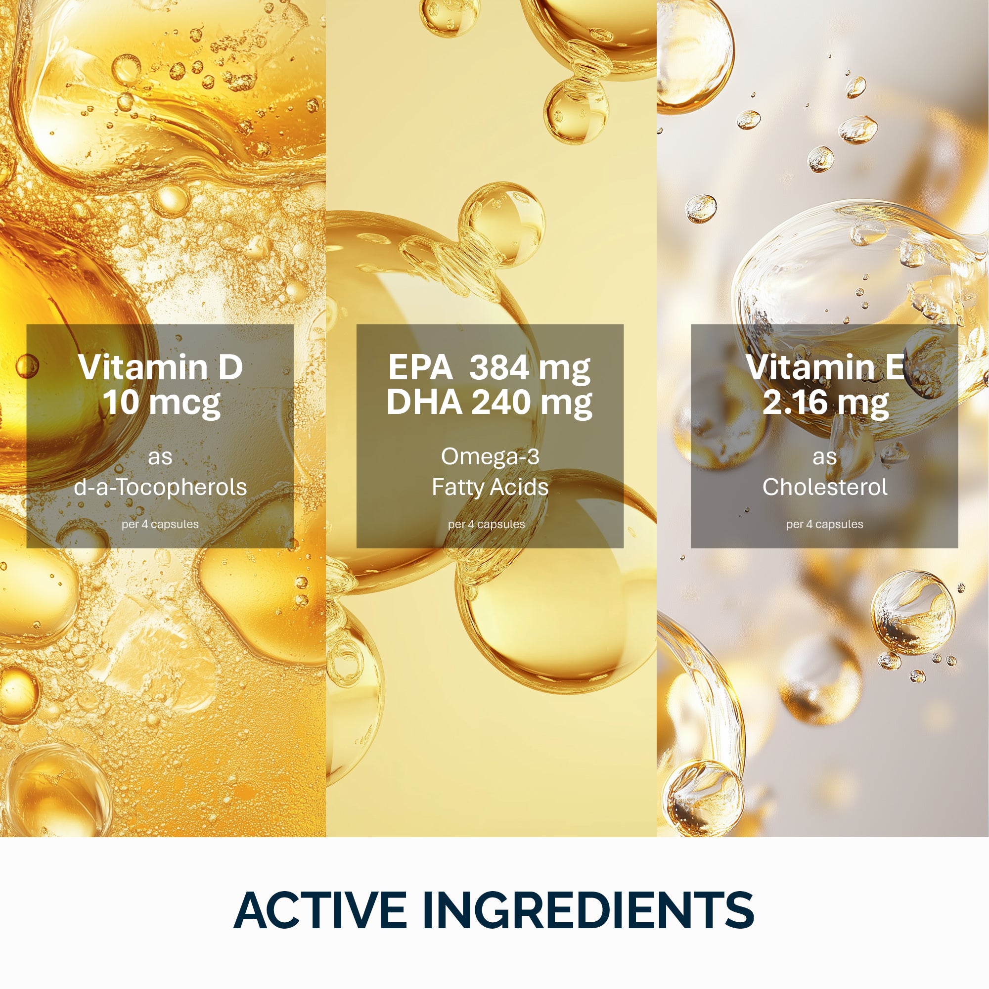 Omega-3 Kids Chewable Mini Сapsules with Vitamin D