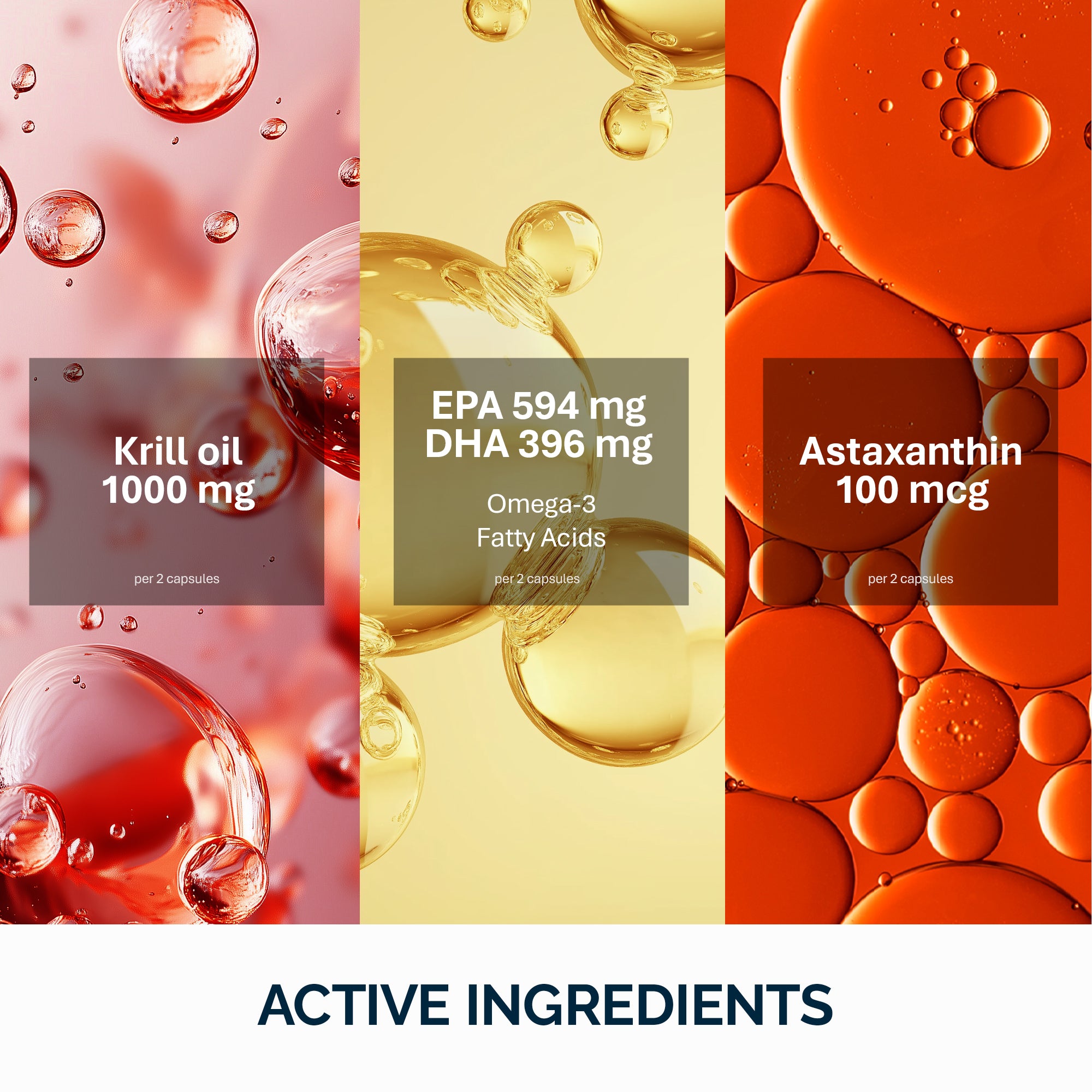 Omega-3 Krill Oil with Astaxanthin